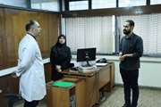 بازدید دکتر محمدرضا صالحی سرپرست دانشکده از واحدهای آموزشی دانشکده پزشکی