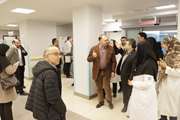 گزارش تصویری بازدید دکتر محمدرضا صالحی رئیس دانشکده پزشکی از بخش های بیمارستان رازی