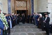 اجتماع دانشگاهیان علوم پزشکی تهران در سوگ رئیس جمهور شهید در مسجد دانشگاه تهران